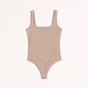 Abercrombie & Fitch Tan Camel Tank Top Bodysuit